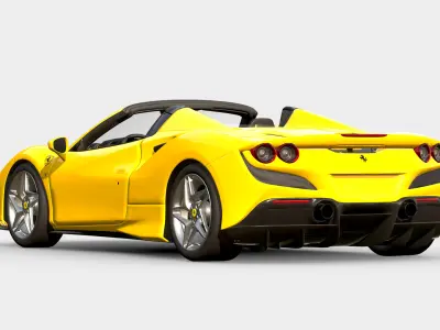 Ferrari F8 Spider 3D model