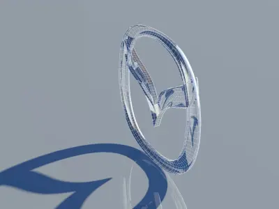 Mazda Emblem 3D model
