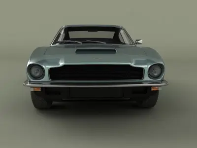 Aston Martin V8 3D model