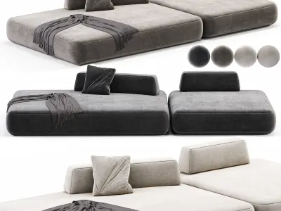 BOCA TOMMY Sofa 2 3D model