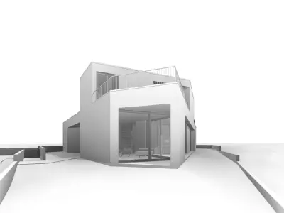 House in Arifana 3D model