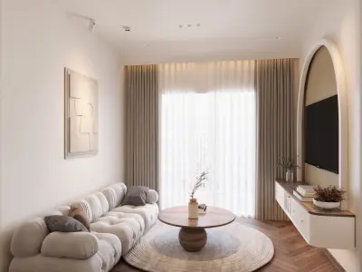 MSTrang bedroom interor 3D model