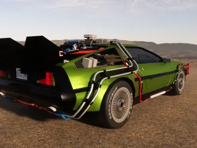 Armoured car 3D model