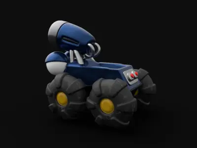 GunBound Big Foot 3D model