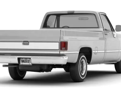 GENERIC PICKUP TRUCK 1 3D model