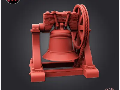 Old Bell 3D print model