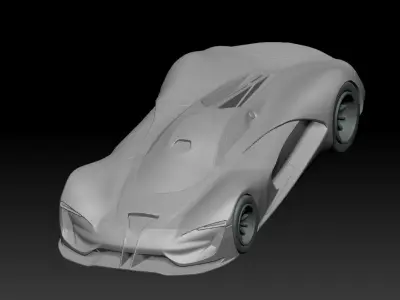 SRT Tomahawk Vision Gran Turismo 3D print model