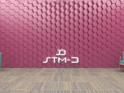 STM-D hexagon wall parametric model 120 3D model