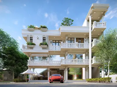 Residential Building   3D model