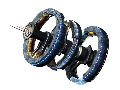 Satellite-Spaceship-Xingxu 05 3D model