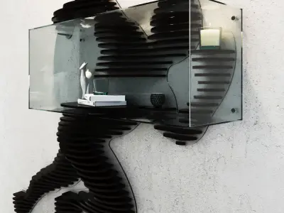 SHELF RUNING MAN 3D model