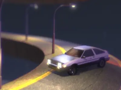 Toyota Sprinter Trueno 3D model