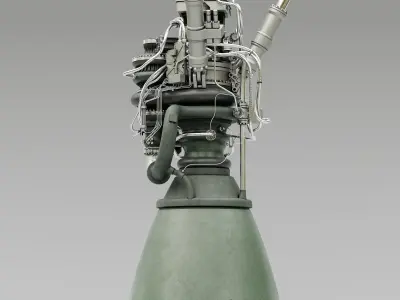 Rocket Engine 3D model
