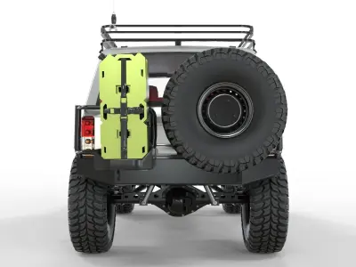 Jeep Cherokee XJ 1998 Sport Road Version 4x4  3D model