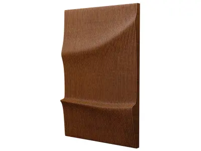 Parametric acoustic wall panels 3D model