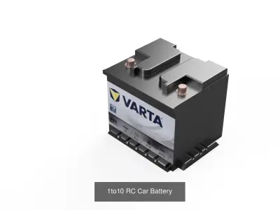 1 to 10 RC Car Collection 3D Model Pack