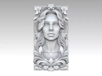 Wall Mould Carving 4 3D print model