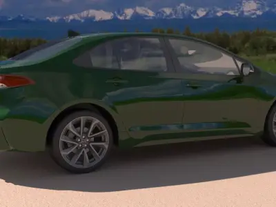 Toyota Corolla Sedan Regular 2020 3D model