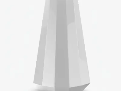 Tiffany large tapered vase 3D model