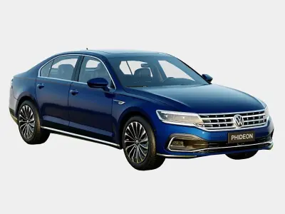 Volkswagen Phideon 2021 380 tsi Spec Low-poly 3D model