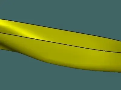 Ship hull Calculations 3D print model