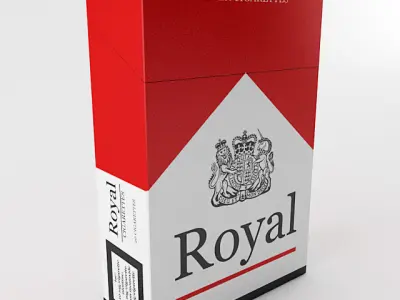 Cigarette Pack 3D model