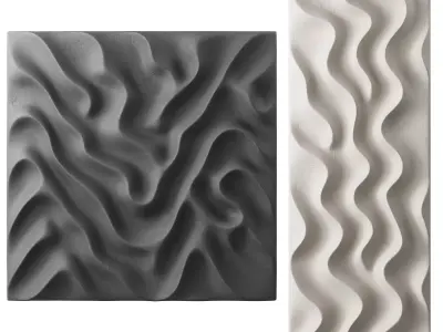 Decorative Relief v2 3D model