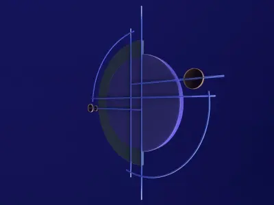 the wall clock Free 3D model