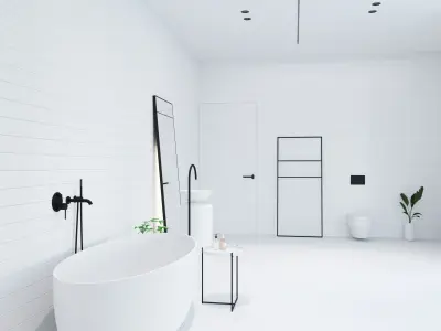 Vistas Bathroom Scene  3D model