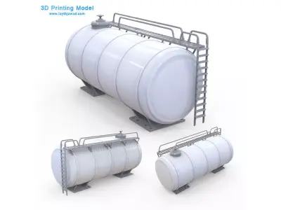 Fuel Tank 3D print model