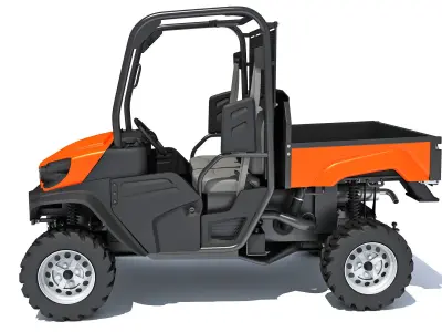 UTV Utility Vehicle 3D model