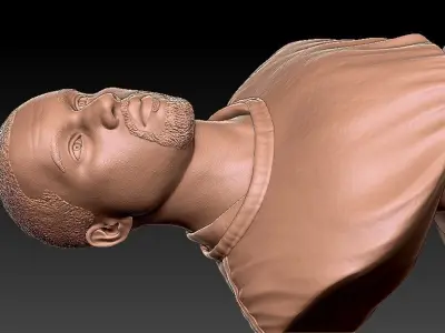 Kanye West 3D print model