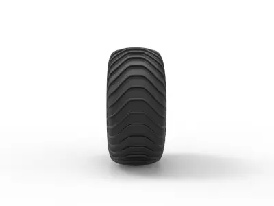 Offroad wheel 17 3D print model