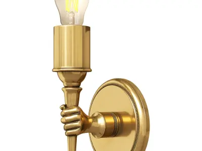 Urban Electric sconce hand 3D model