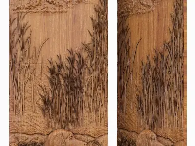 panel hunting for cnc 3D print model