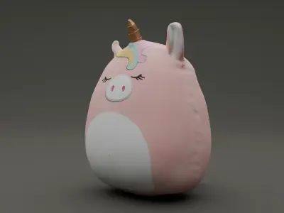 Baby toy Low-poly 3D model