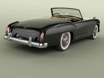 Nash Healey Pininfarina Roadster 3D model