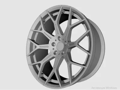 Wheels Mansory M80 3D model