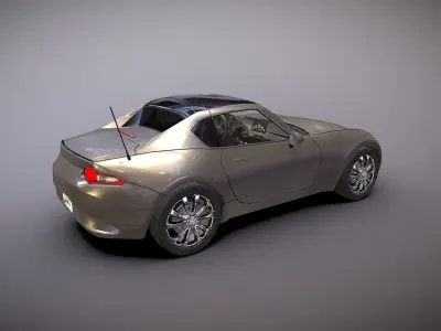 Mazda MX-5 2016 Low-poly 3D model