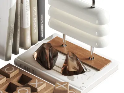 Decorative set 03 3D model