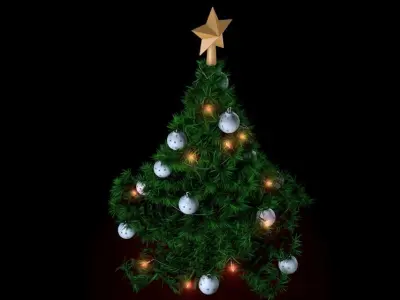 Christmas tree 3D model