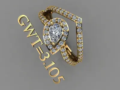 FASION RING 3D model