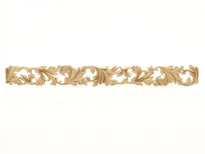 Ceiling Molding 5 - For CNC and Interior 3D model