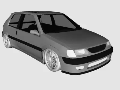 saxo vts 3D model