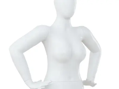 Full Figure Female Mannequin 92 3D model