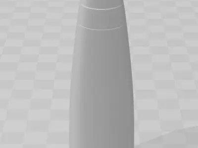 Aggregat 4 A4 or V2 German Ballistic Missile 3D print model