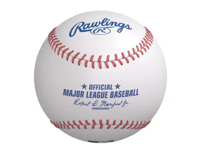 Baseball Rawlings 3D model