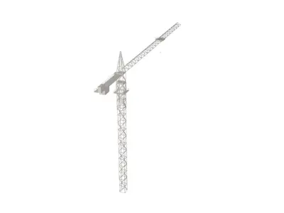 Crane concept 3D model