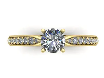 Engagement rings 3D print model order