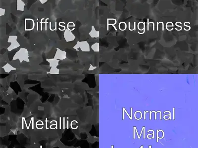 Modern POS Terminal with HD Touchscreen and Chip Reader Low-poly 3D model